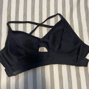 Jessica Simpson black bikini top